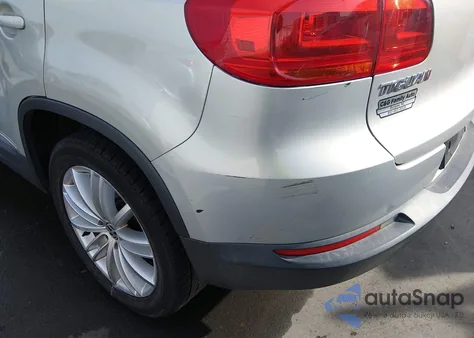 2012 Volkswagen Tiguan Se из США, поврежденный, VIN WVGBV7AX3CW584115